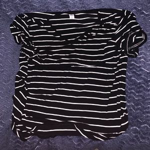 Striped  Vnevk Tshirt